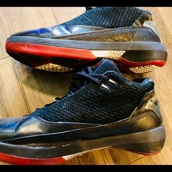 Air Jordan XX2 - Mid - Black/Varsity Red/Stealth - Picture 4 of 6